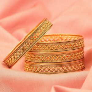 Traditional Gold Filigree Bangles